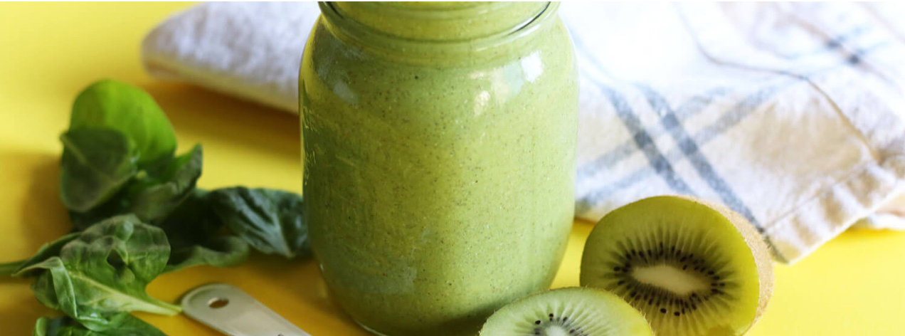 Grüner Kiwi-Smoothie