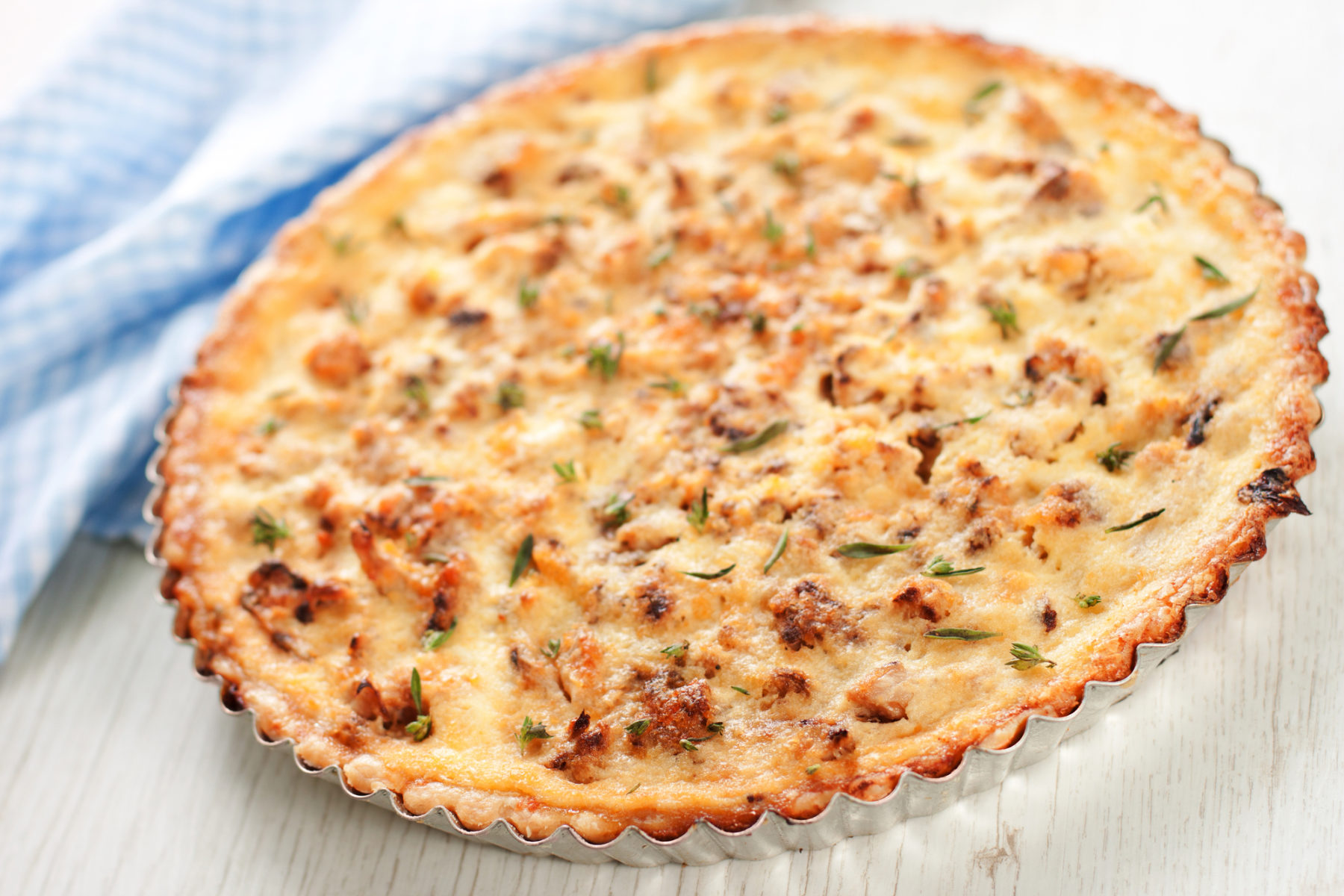Karotten-Kokos Quiche