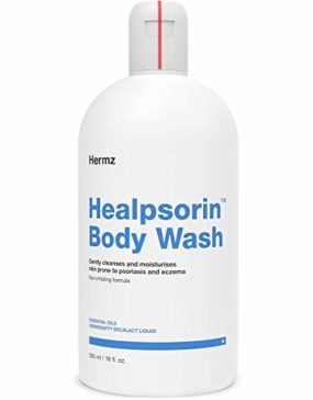 Healpsorin Hydratisierendes Duschgel: Körperwäsche für Psoriasis und empfindliche Haut - Ekzembehandlung - 500ml