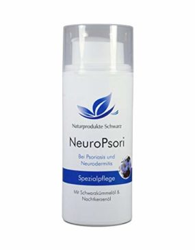 Naturprodukte Schwarz - NeuroPsori Spezialpflege Creme, Hautpflege bei Psoriasis und Neurodermitis