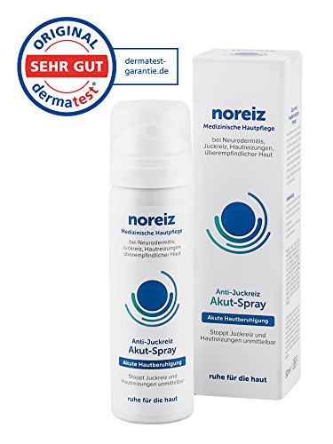 noreiz Anti-Juckreiz Akut-Spray · schnelle Hilfe bei Neurodermitis, Juckreiz, Hautreizungen mit Thiocyanat · MADE IN GERMANY (50 ml)