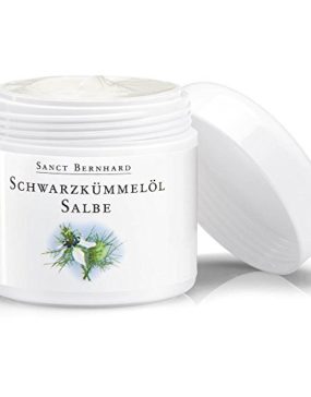 Sanct Bernhard Schwarzkümmelöl-Salbe mit Jojobaöl, Ringelblumenöl, Avocadoöl, Getreidekeimöl 100 ml
