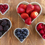 Antioxidanten - rote und blaue Beeren