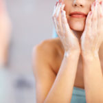 Neurodermitis Reinigung der Haut Gesicht waschen